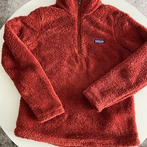 Patagonia Los Gatos 1/2 Zip Rust Fleece